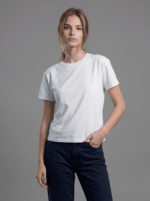 Boxy Everyday Tee — The Luxury Essential